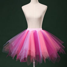 Load image into Gallery viewer, TieredPuffy Tulle Skirts Multicolor For Women