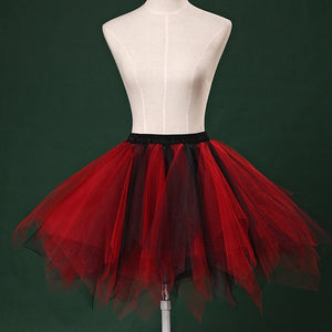 TieredPuffy Tulle Skirts Multicolor For Women