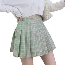 Load image into Gallery viewer, Style A-line Preppy College Style Girls Slim High Waist Skirts
